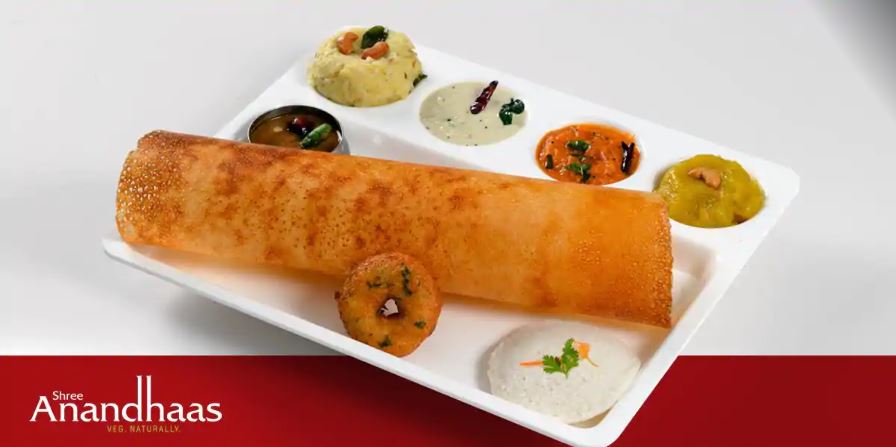 Shree Anandhaas – Best Vegetarian Restaurant in Lakshmi Mills Coimbatore-dosai